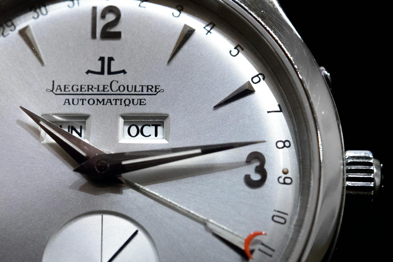Stainless Watch in Close Photography